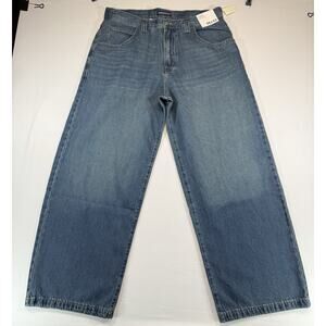 Aeropostale Men’s Super Baggy Jeans 36x32 Blue Denim New With Tags